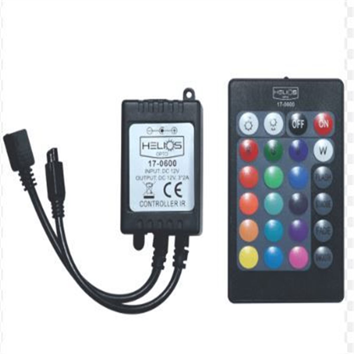RGB Led KontrolörIP 206 ADC 12-24 V 1